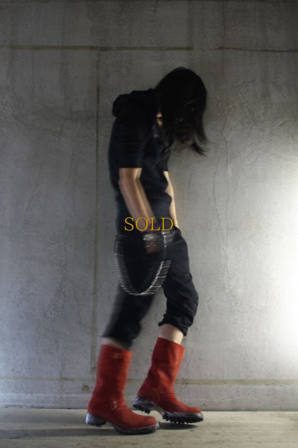 画像5: Thee OLD CIRCUS '' Old Number '' / CB-413 / RADIO / スモーキーレザー#1100ソール エンジニアブーツ (5)