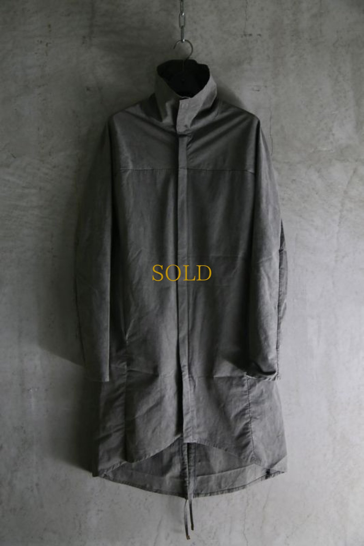 画像1: INCARNATION / 31382-5212 DOBBY COTTON H/N ZIP COAT (1)