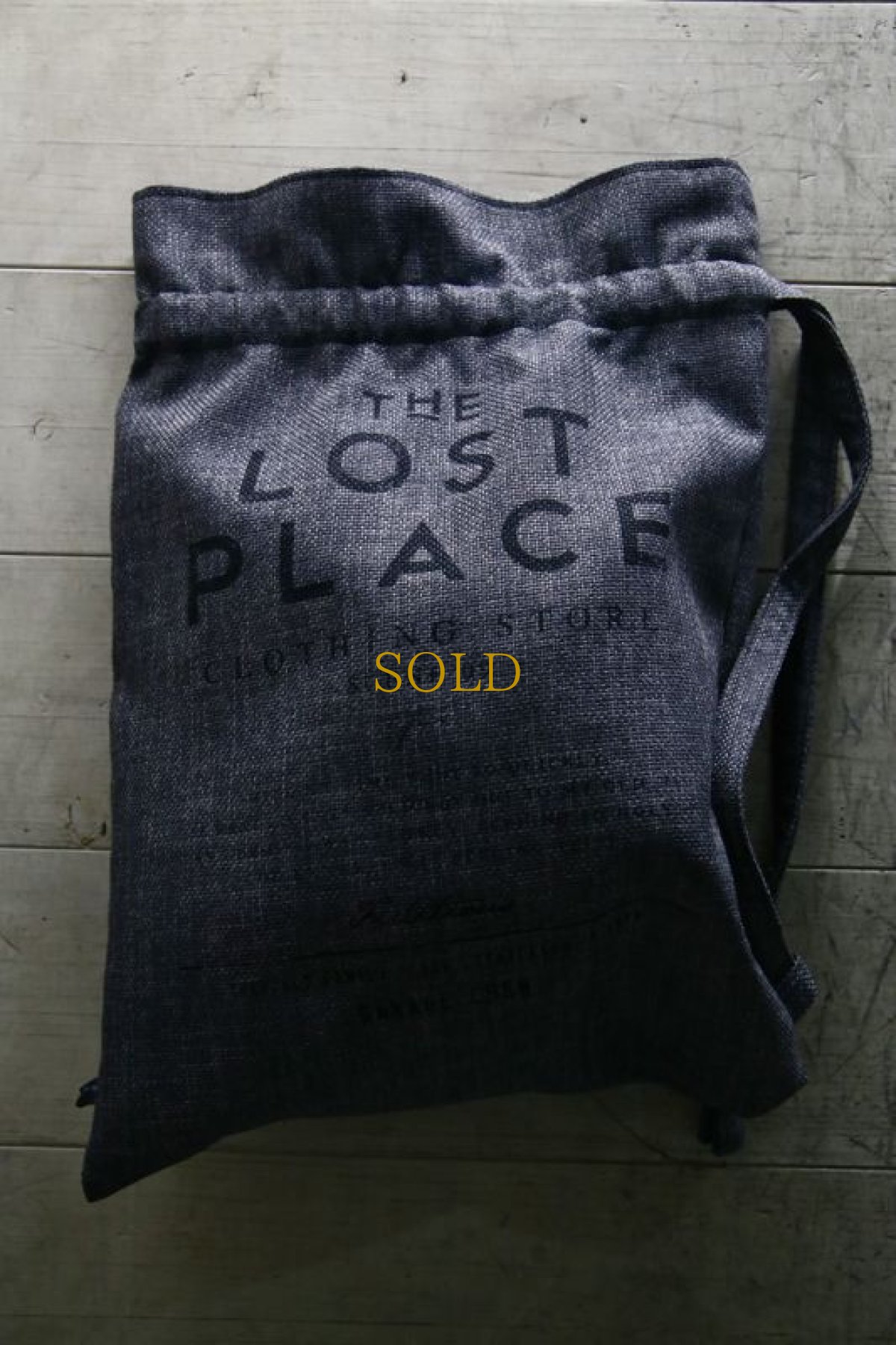 画像3: F-405-GE MY MIND / W-FACE COTTON " ONE FAMILY "JIM BAG (3)