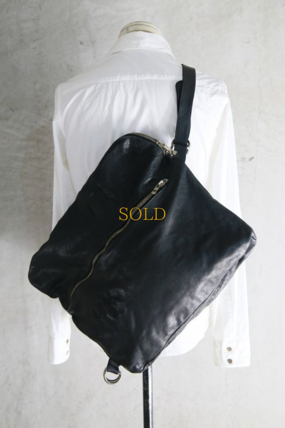 画像1: incarnation / インカネーション /  31512-9171 BUFFALO LEATHER 3WAY SHOULDER BAG (1)