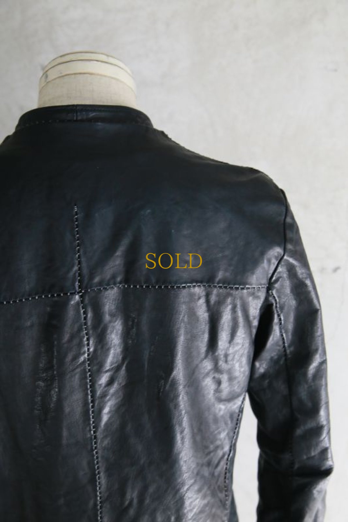 画像5: incarnation / インカネーション / 11610-4881 CARF LEATHER MOTO#4 LINED (5)