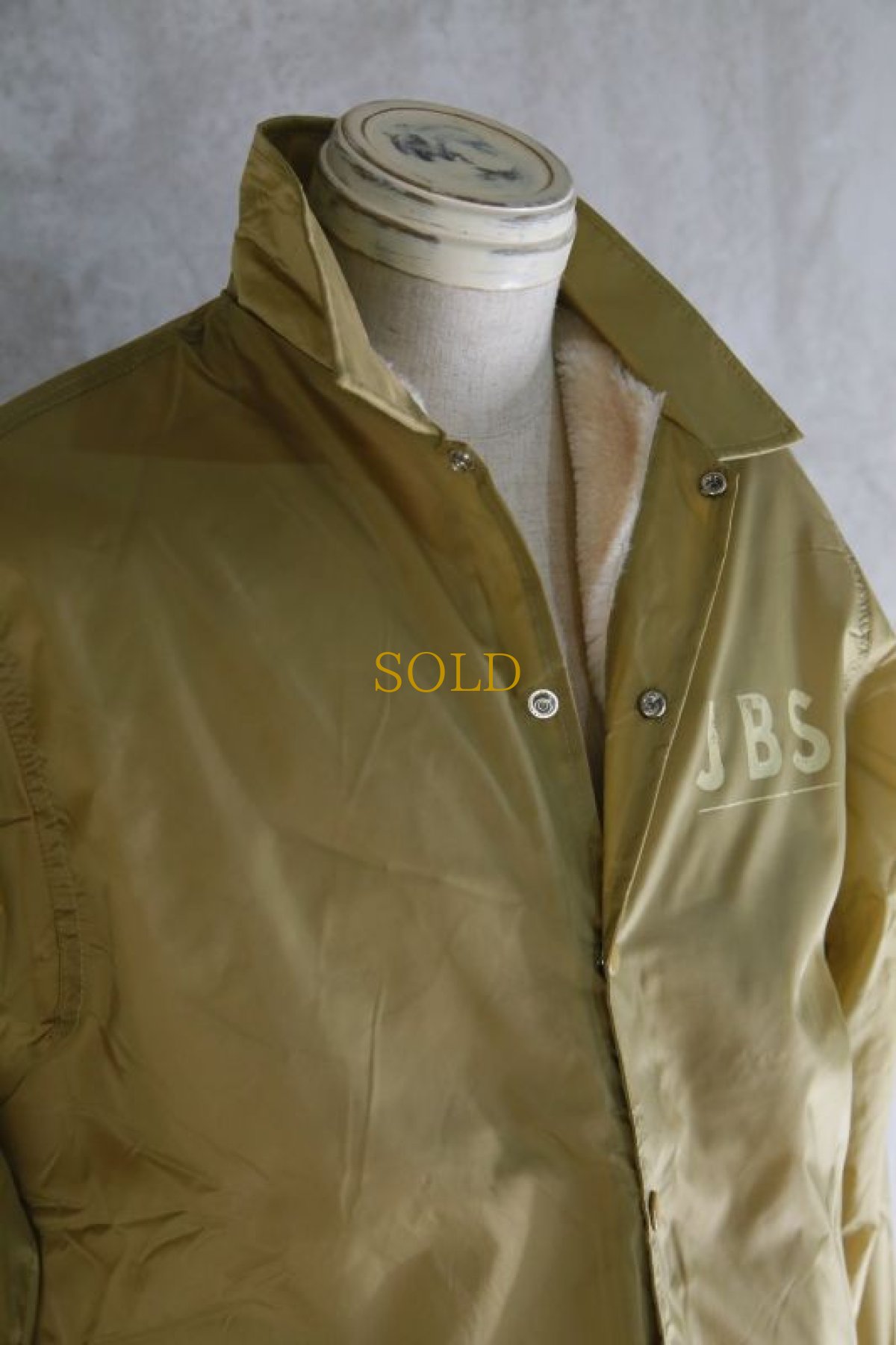 画像3: OLD GT / WR-7402  / BACK JB / JBS ロングマイクロファーライニングコーチジャケット (3)