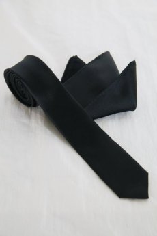 画像1: Black Bird Tailor /  BN-4101 / LETTEL LEAF / SOLID TIE & CHIEF (1)