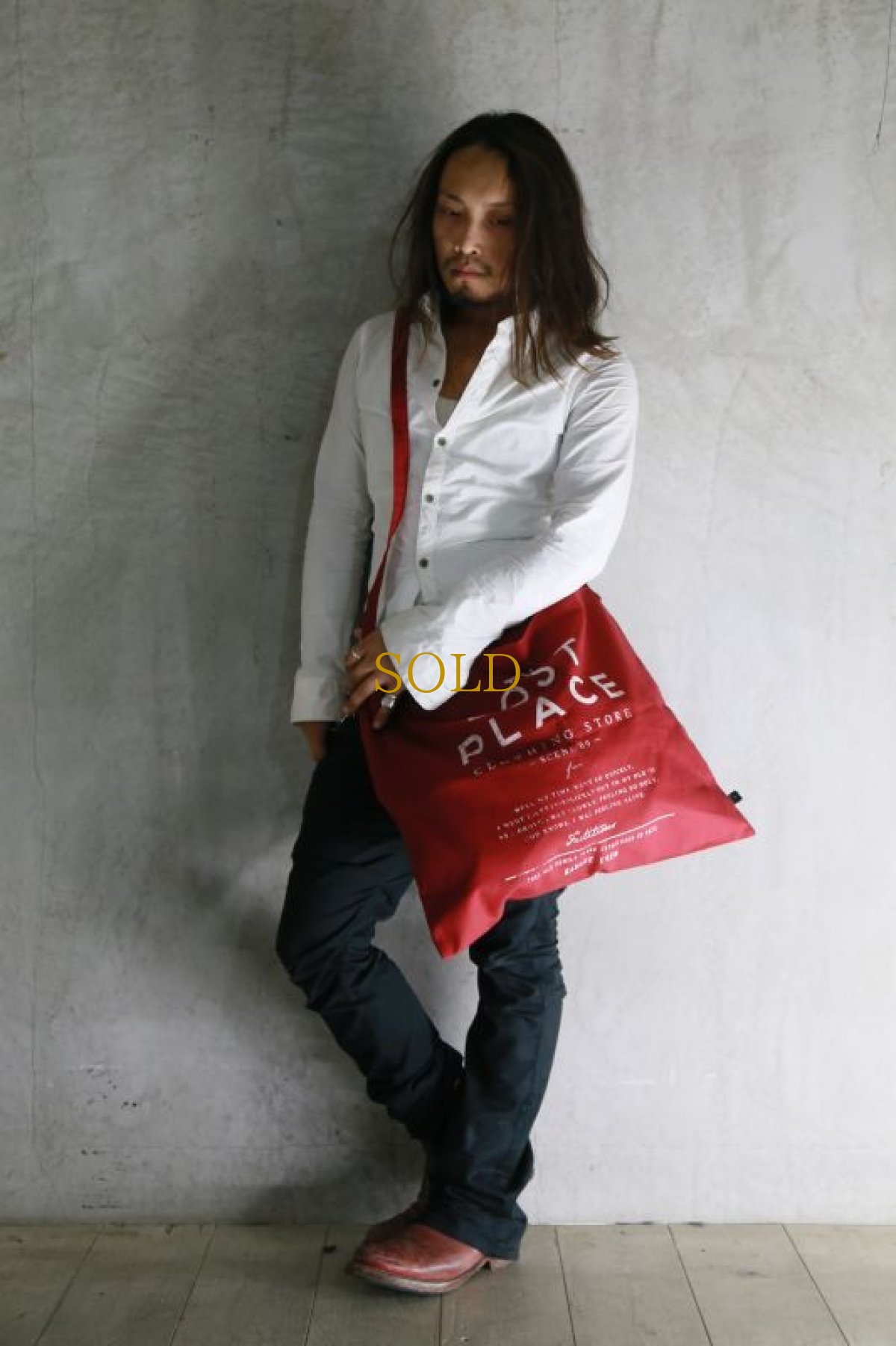 画像5: F-406 DEEP BLUE/ ''ONE FAMILY SHOULDER BAG (5)