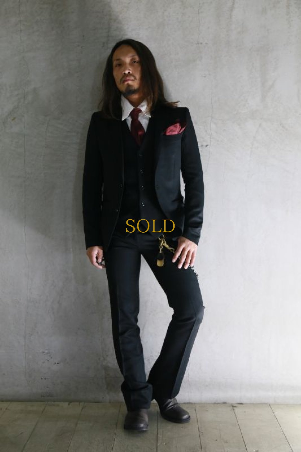 画像5: Black Bird Tailor / BN-4102 / PINION / GEOMETRIC TIE & CHIEF (5)
