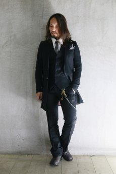 画像5: Black Bird Tailor / BN-4101 / LETTEL LEAF / SOLID TIE & CHIEF (5)