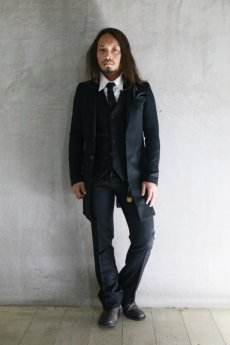 画像5: Black Bird Tailor /  BN-4101 / LETTEL LEAF / SOLID TIE & CHIEF (5)