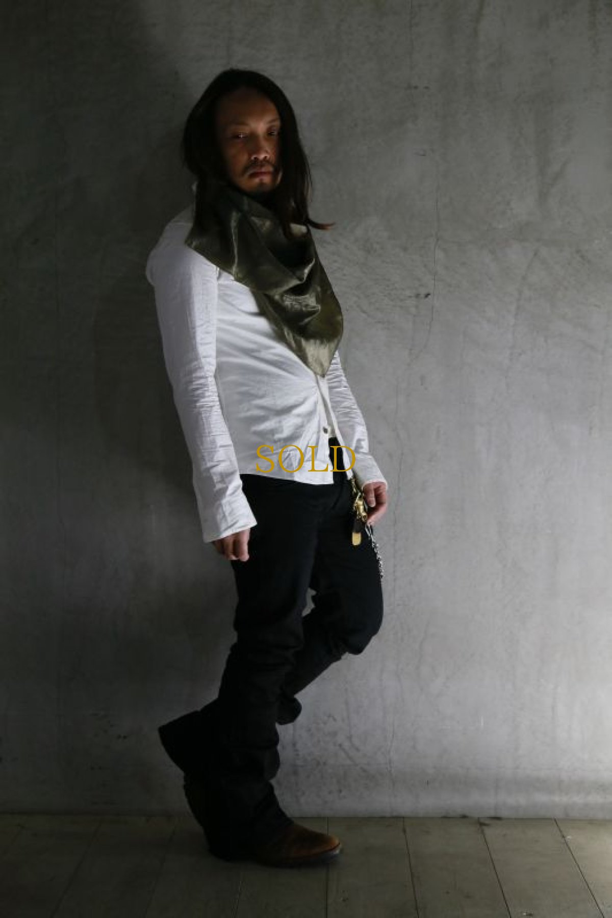 画像5: Black Bird Tailor / BSC-6100 / BLACK CHERRY / TOTAL HANDLE SCARF (5)