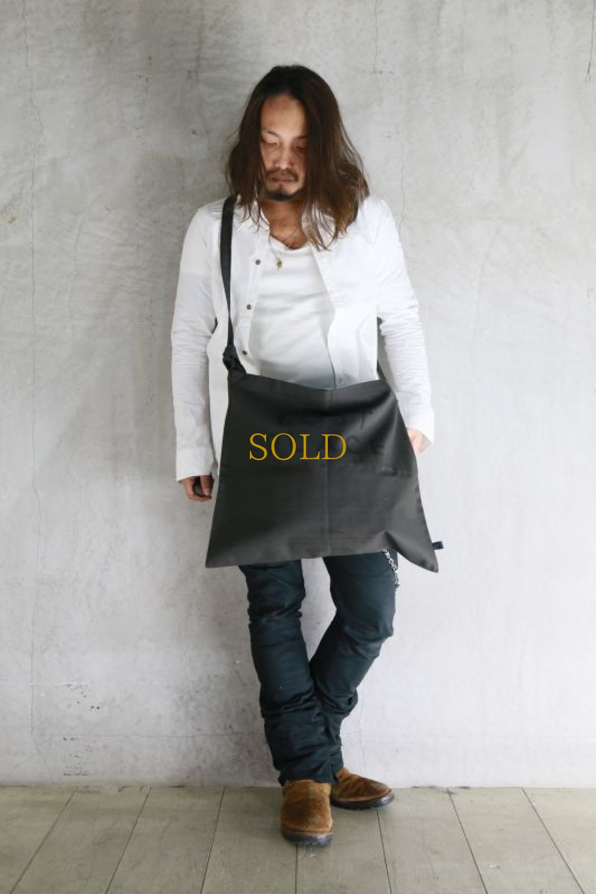 画像5: F-406 DEEP BLUE/ ''ONE FAMILY SHOULDER BAG (5)