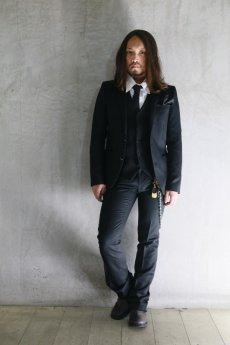 画像5: Black Bird Tailor / BN-4102 / PINION / GEOMETRIC TIE & CHIEF (5)