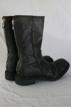 画像2: incarnation / インカネーション /  11331-7365 CARF SKIN BACK ZIP LONG BOOTS " SESSION " (2)