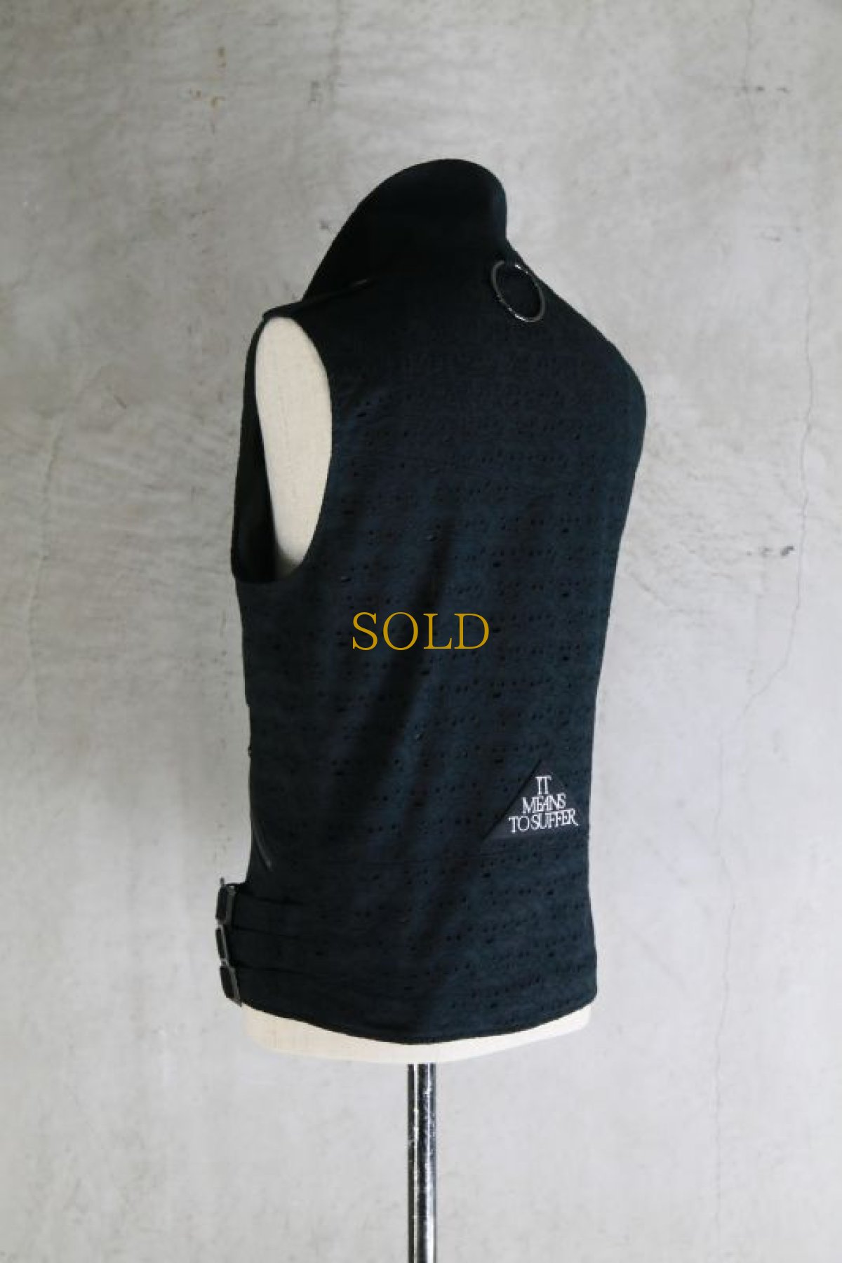 画像3: JUVENILE HALL ROLLCALL / ジュヴェナイルホールロールコール / 1168 / SKULL RIDERS VEST (3)