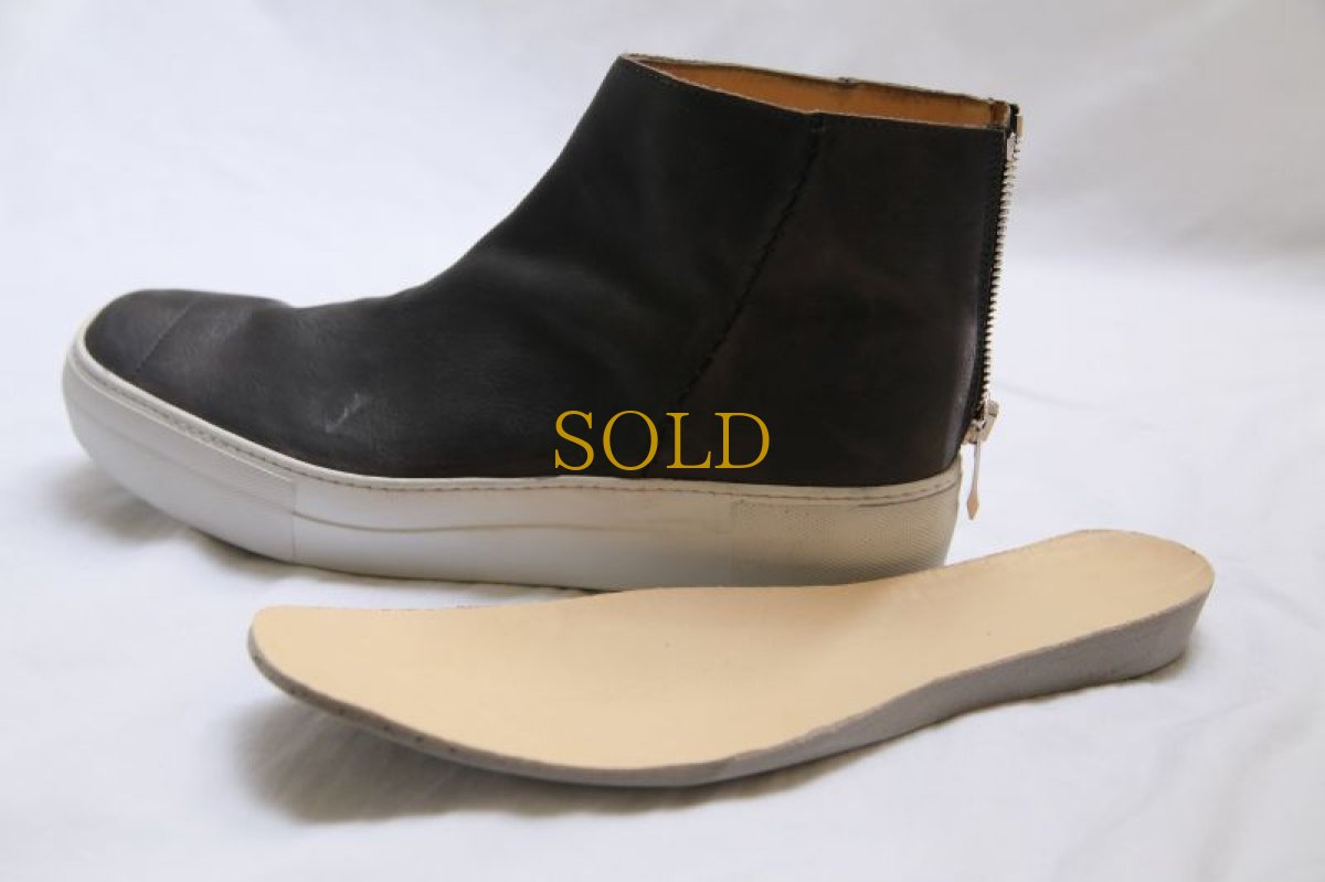 画像5: incarnation LINEA_F  / インカネーション リネアエフ /  MMXVIII-V-755 CALF SNEAKER BACK ZIP SHORT (5)