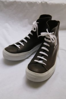 画像1: incarnation LINEA_F  / インカネーション リネアエフ /  MMXVIII-V-756 HORSE SNEAKER BACK ZIP LACE (1)