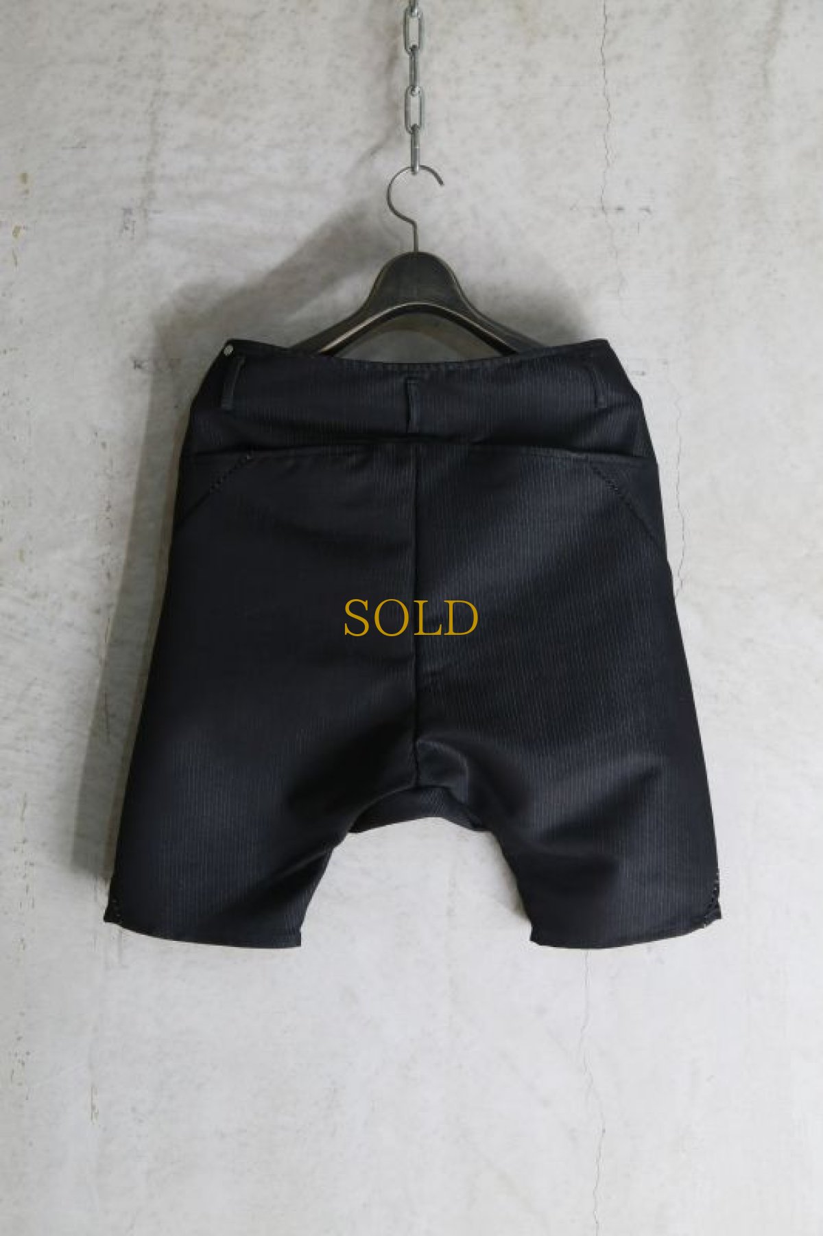 画像2: incarnation LINEA_F / インカネーション リネアエフ /  MMXVII-X630 W.POCKET SARROUEL SHORT UNLINED (2)
