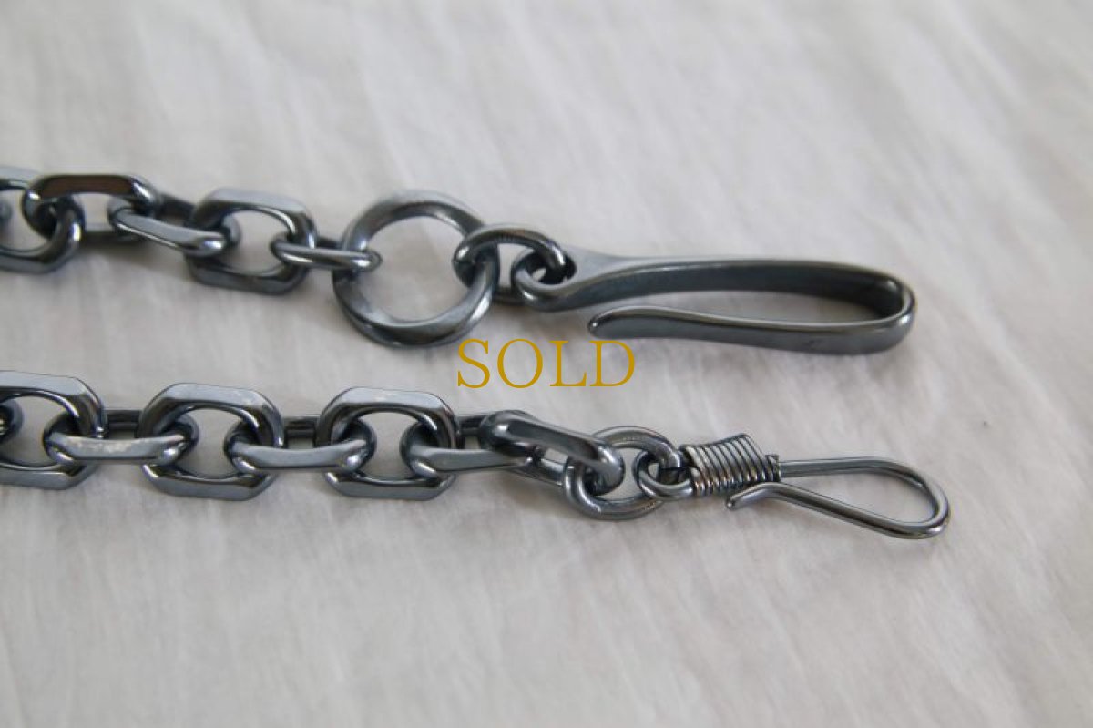 画像2: Thee OLD CIRCUS ''Old Number'' / 714 / RADIAL / Short Wallet Chain (2)