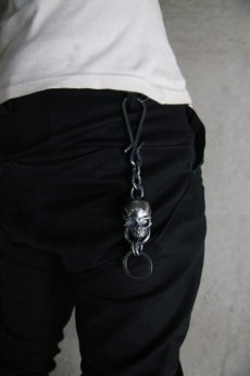 画像7: Thee OLD CIRCUS '' Old Number '' / 713 / BLACK FLOWER / Big Skull Key Holder (7)