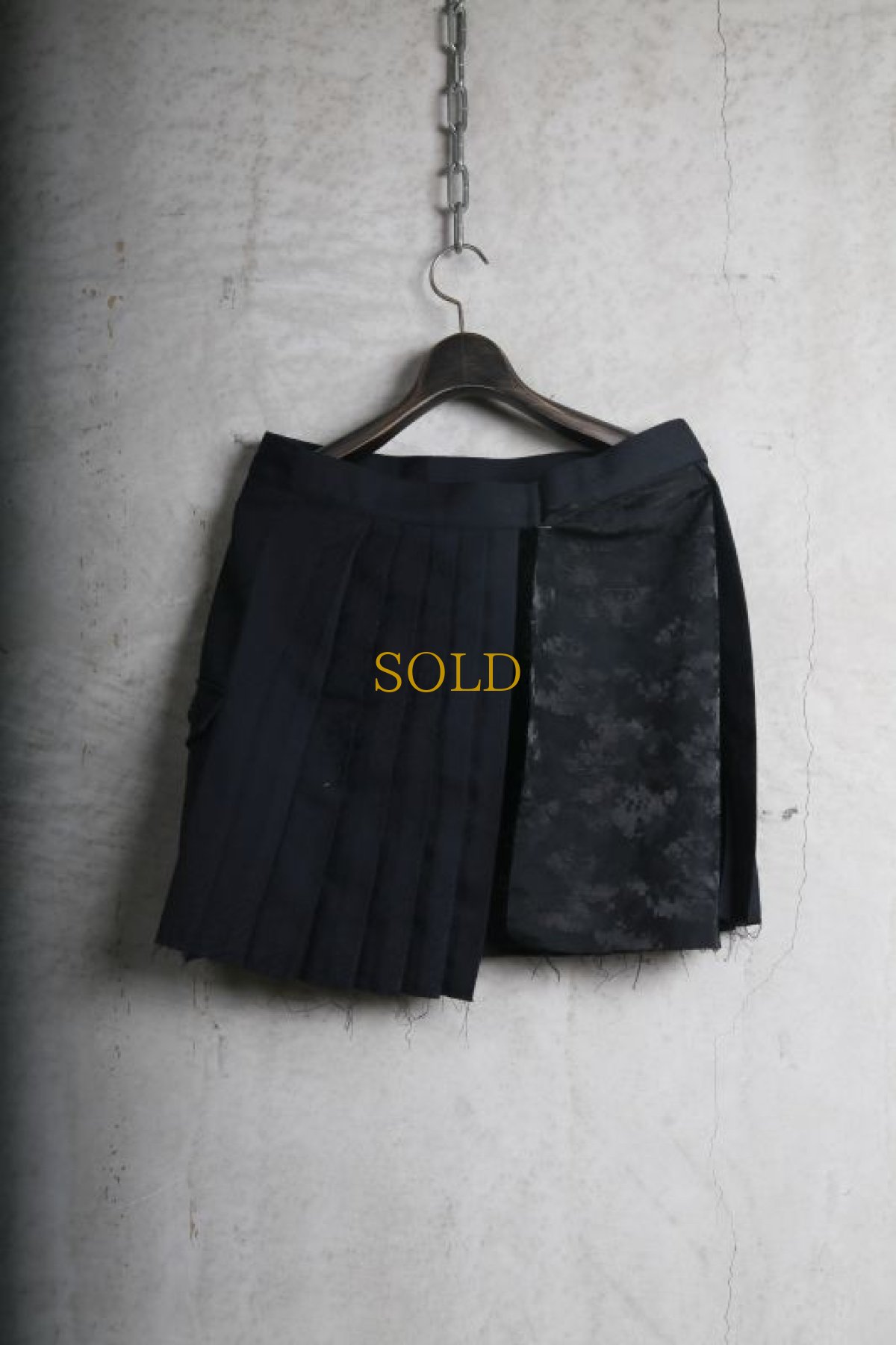 画像1: JUVENILE HALL ROLLCALL / ジュヴェナイルホールロールコール / 1240 / LAYERD WRAP SKIRT (1)