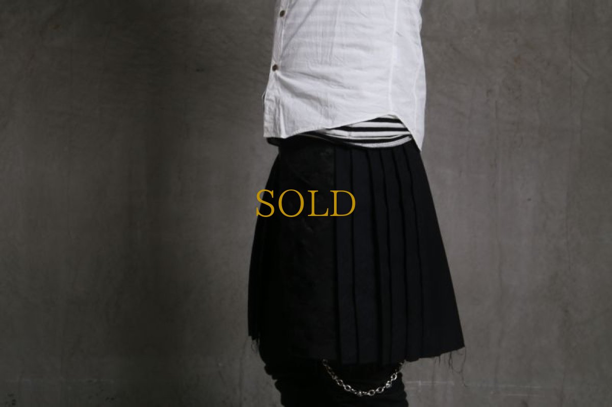 画像5: JUVENILE HALL ROLLCALL / ジュヴェナイルホールロールコール / 1240 / LAYERD WRAP SKIRT (5)