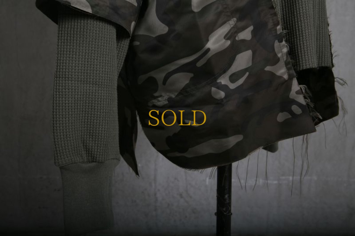画像4: JUVENILE HALL ROLLCALL / ジュヴェナイルホールロールコール / 1256 SWITCHING CAMO HOODIE PULLOVER  (4)