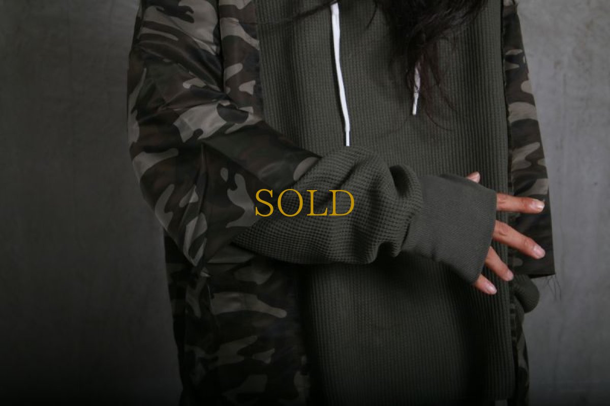 画像5: JUVENILE HALL ROLLCALL / ジュヴェナイルホールロールコール / 1256 SWITCHING CAMO HOODIE PULLOVER  (5)