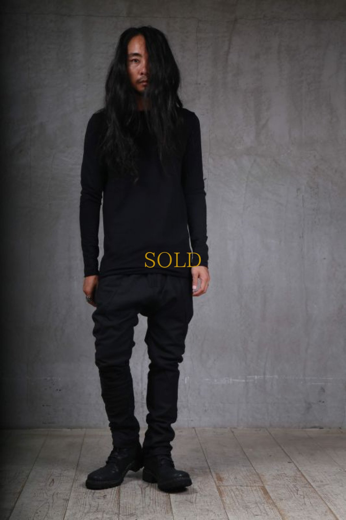 画像10: incarnation / インカネーション / 31785-3330 CO 92% EL8% CUT&SAWN M LONG SLEEVE (10)