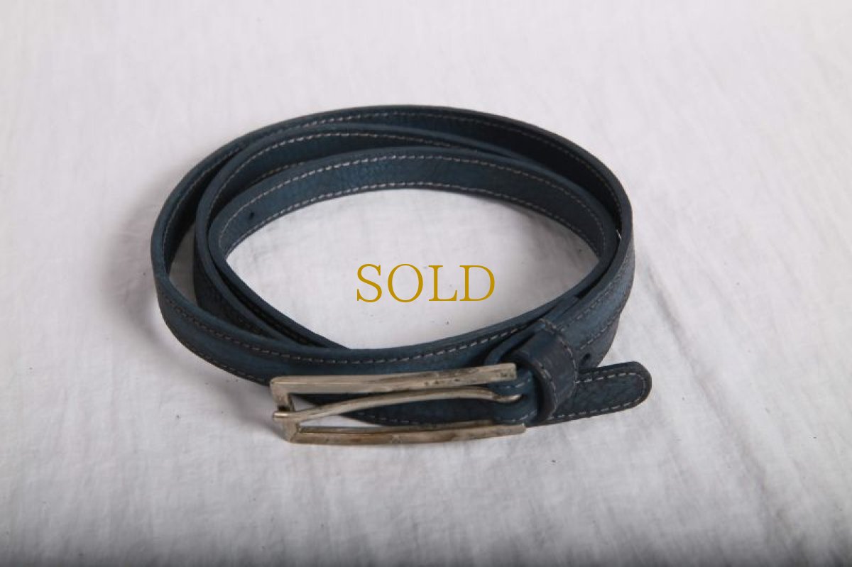 画像2: incarnation / インカネーション / 31713R-8645 HORSE LEATHER BELT BUCKLE SQ #2 0.75'' (2)