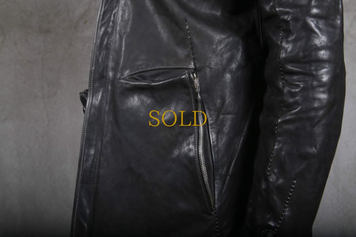 画像7: incarnation / インカネーション /  11711- 5297CC HORSE LEATHER MOUNTAIN PARKA LONG W/POCKET LINED (7)