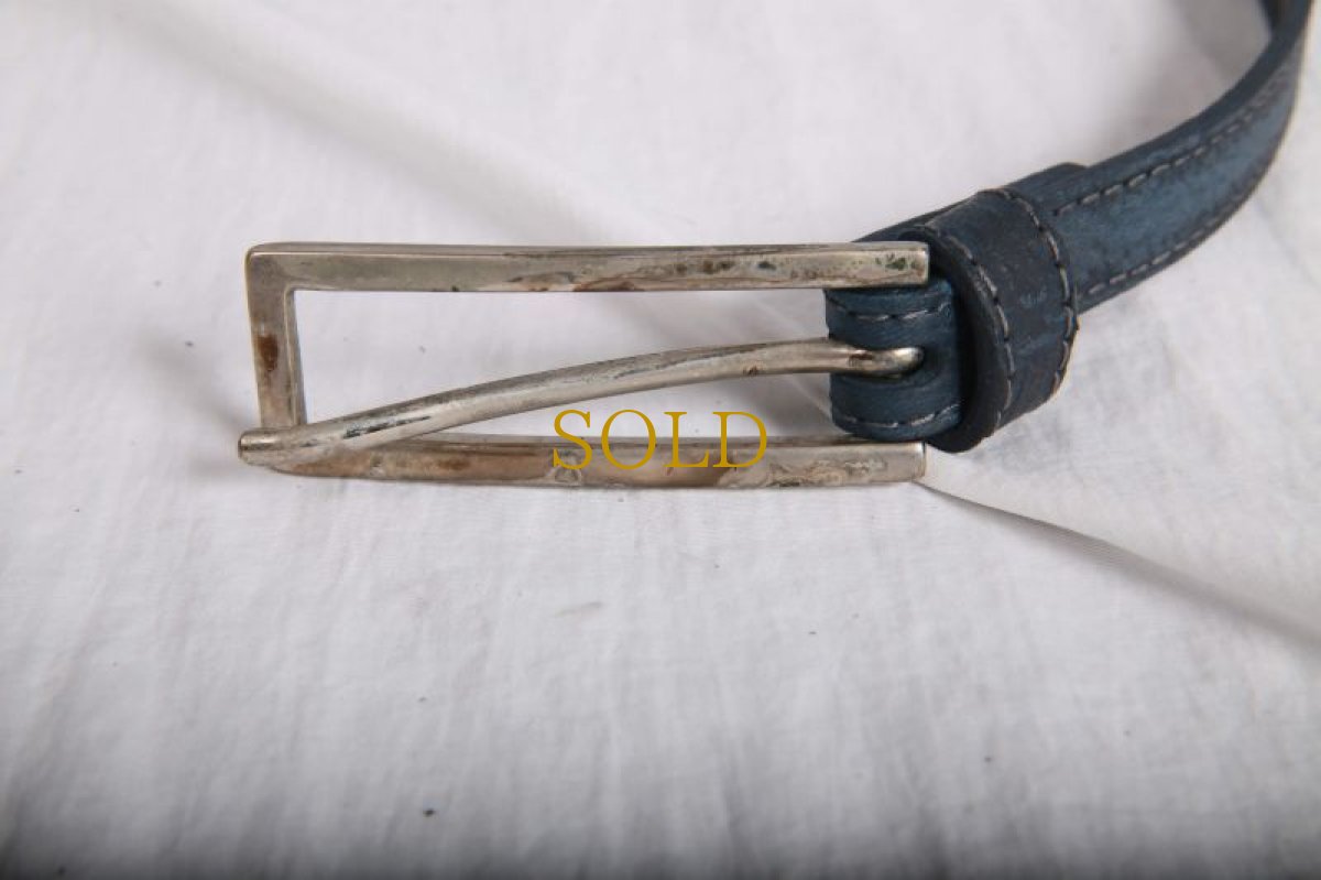 画像3: incarnation / インカネーション / 31713R-8645 HORSE LEATHER BELT BUCKLE SQ #2 0.75'' (3)