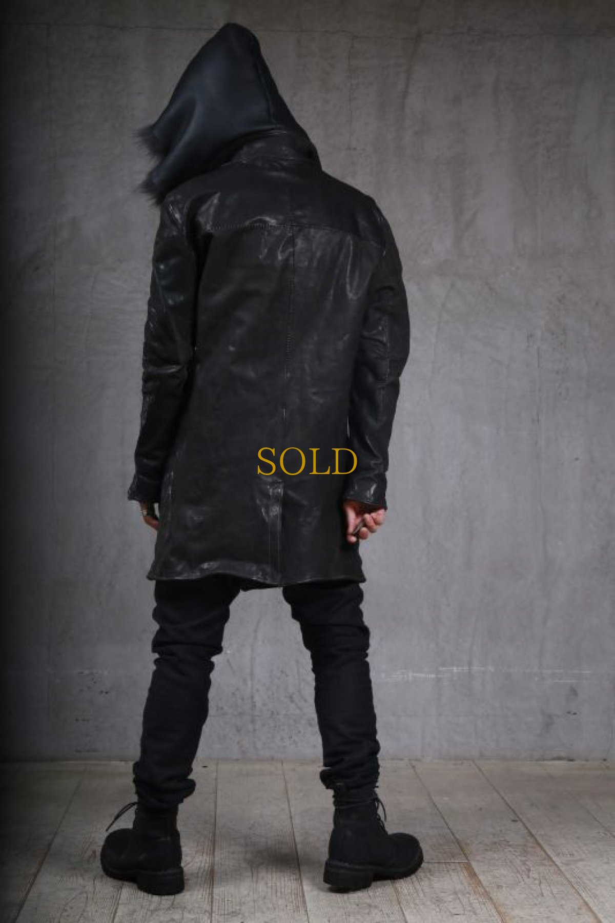 画像13: incarnation / インカネーション /  11711- 5297CC HORSE LEATHER MOUNTAIN PARKA LONG W/POCKET LINED (13)