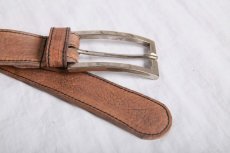 画像5: incarnation / インカネーション / 31713R-8635 HORSE LEATHER BELT BUCKLE SQ #2 1.5'' (5)