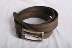 画像2: incarnation / インカネーション / 31713R-8635 HORSE LEATHER BELT BUCKLE SQ #2 1.5'' (2)