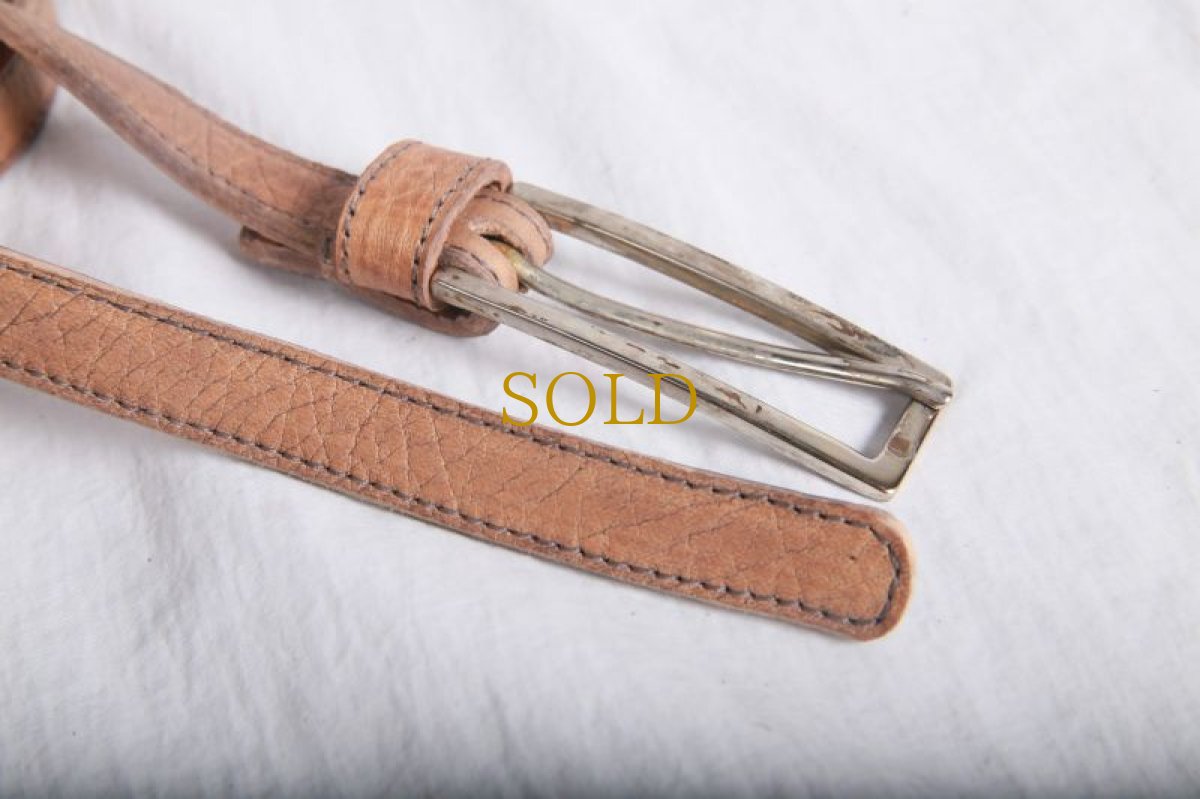 画像6: incarnation / インカネーション / 31713R-8645 HORSE LEATHER BELT BUCKLE SQ #2 0.75'' (6)