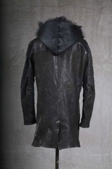 画像2: incarnation / インカネーション /  11711- 5297CC HORSE LEATHER MOUNTAIN PARKA LONG W/POCKET LINED (2)