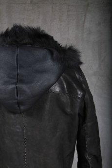 画像5: incarnation / インカネーション /  11711- 5297CC HORSE LEATHER MOUNTAIN PARKA LONG W/POCKET LINED (5)