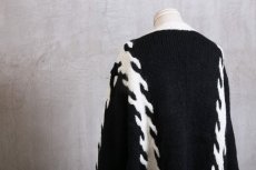 画像8: JUVENILE HALL ROLLCALL / ジュヴェナイルホールロールコール / 1242 BONE PATTERN CARDIGAN (8)