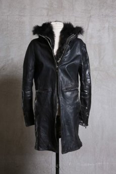 画像1: incarnation / インカネーション /  11711- 5297CC HORSE LEATHER MOUNTAIN PARKA LONG W/POCKET LINED (1)