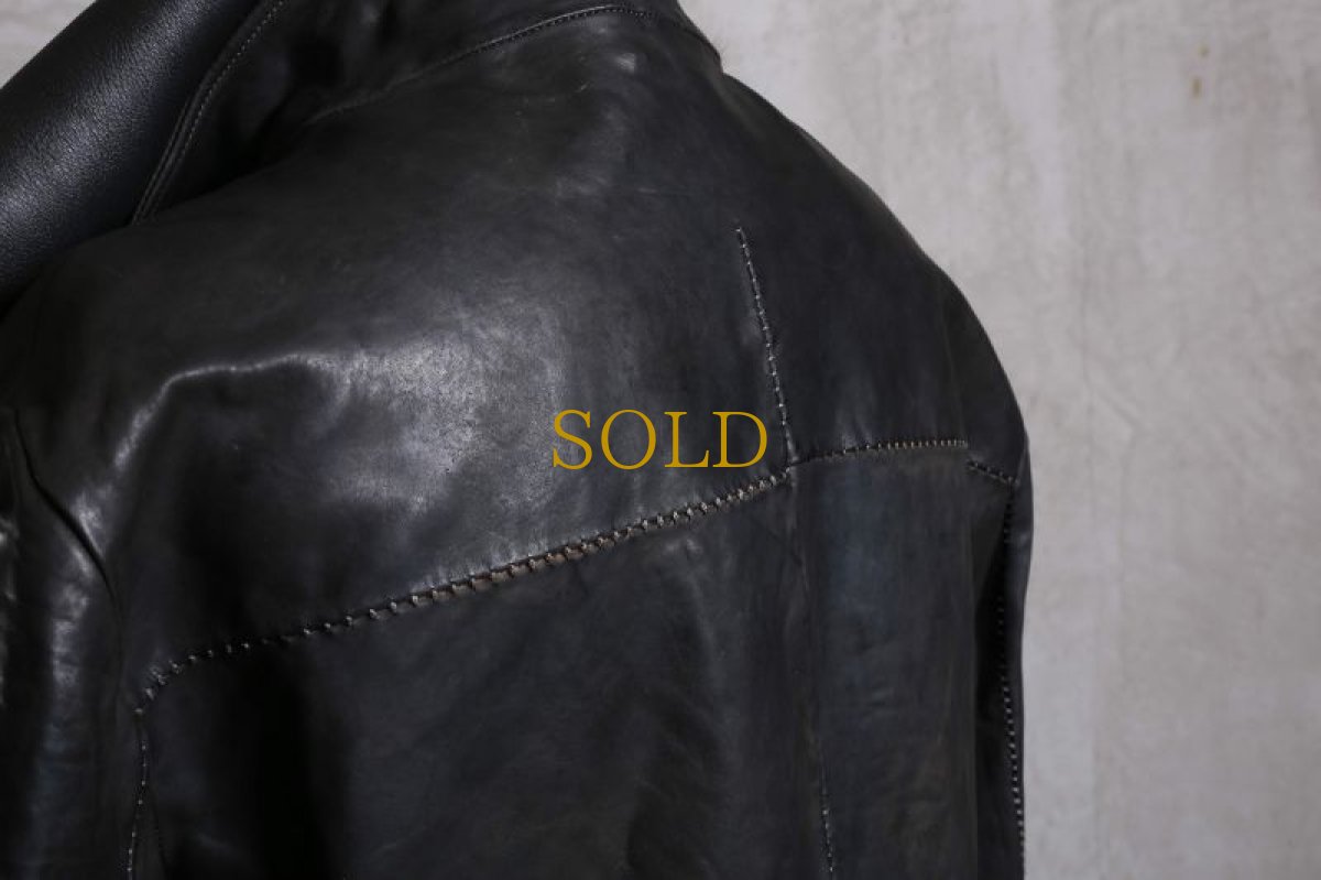 画像10: incarnation / インカネーション /  11711- 5297CC HORSE LEATHER MOUNTAIN PARKA LONG W/POCKET LINED (10)