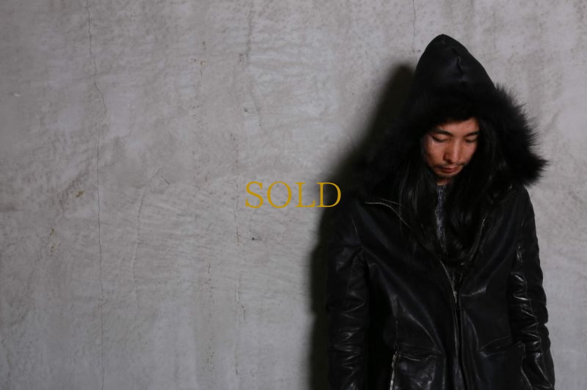 画像16: incarnation / インカネーション /  11711- 5297CC HORSE LEATHER MOUNTAIN PARKA LONG W/POCKET LINED (16)