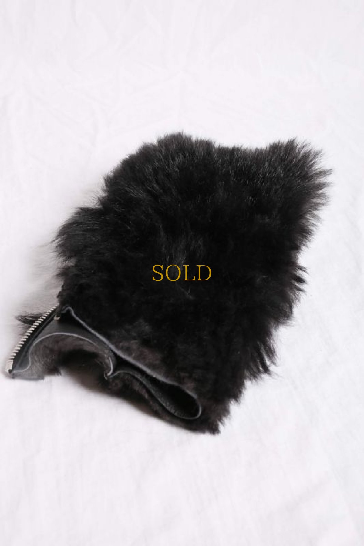 画像5: incarnation / インカネーション /  31791-8660 SHEEP SHEARLING GLOVE SPIRAL ZIP #2 (5)