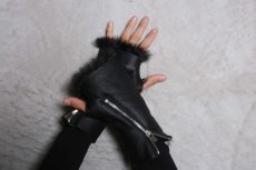 画像9: incarnation / インカネーション /  31791-8660 SHEEP SHEARLING GLOVE SPIRAL ZIP #2 (9)