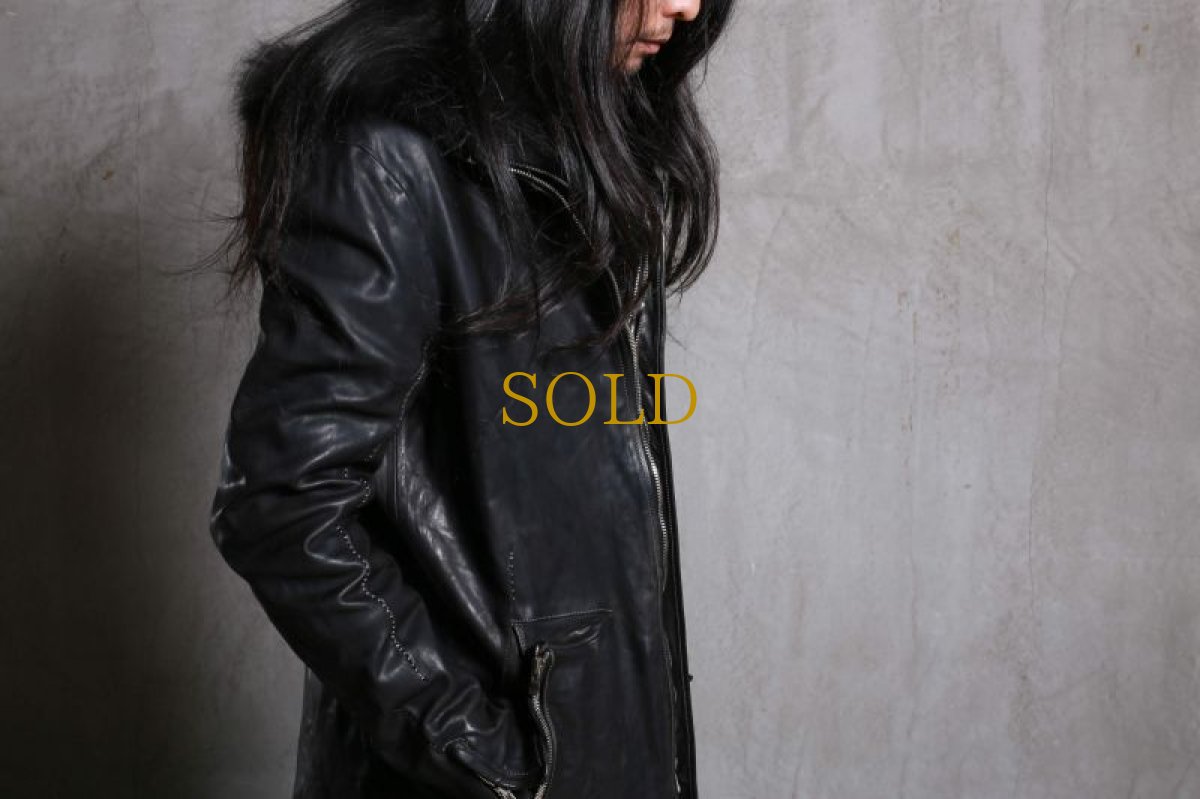 画像13: incarnation / インカネーション /  11711- 5297CC HORSE LEATHER MOUNTAIN PARKA LONG W/POCKET LINED (13)