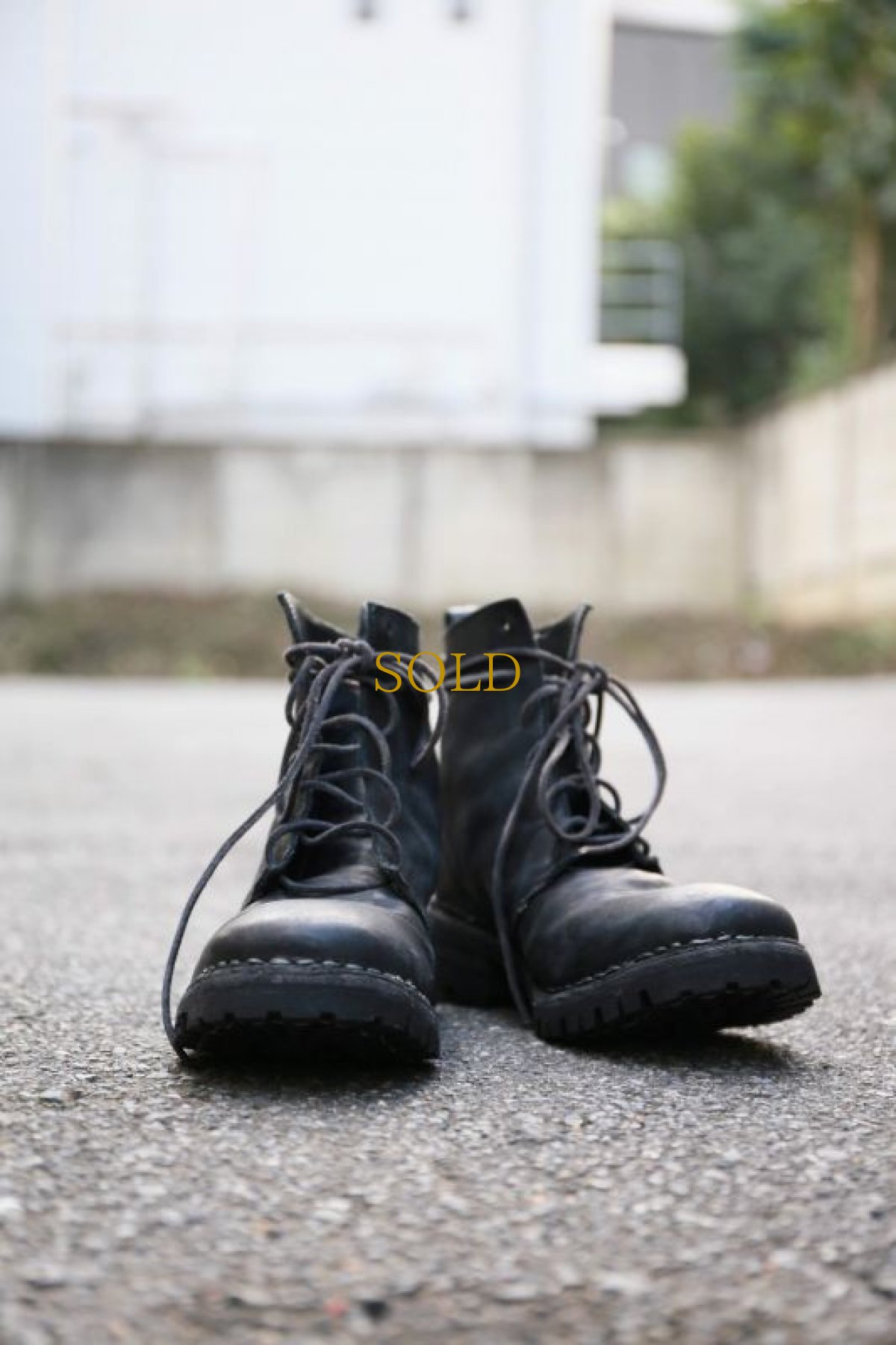 画像16: incarnation / インカネーション /  31710IN-7331-VB CALF LEATHER 6HOLES ANCLE LINED GOOD YEAR VIBRAM SOLES (16)