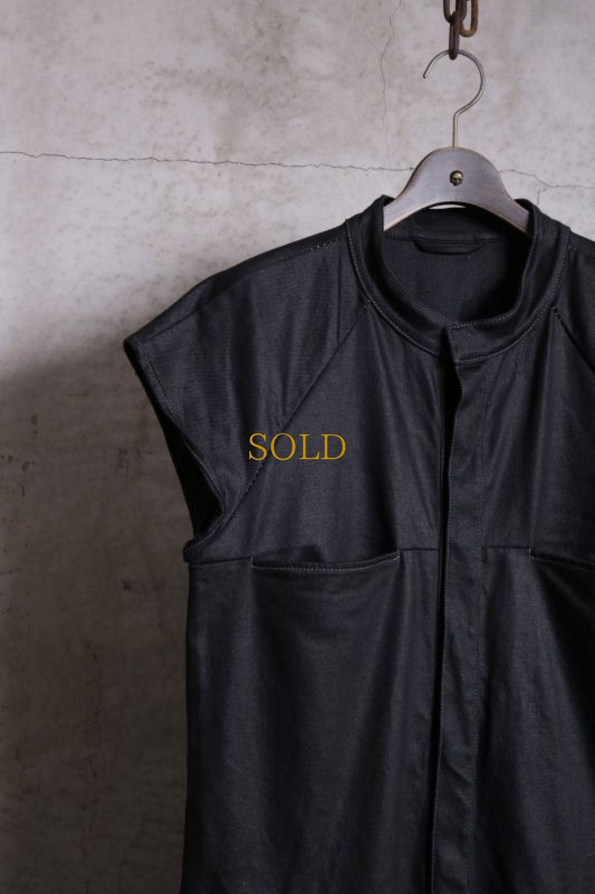 画像8: LINEA_F by incarnation インカネーション / MMXVIII X-6442 Snap button sleeveless jump suits (8)