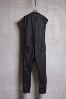 画像2: LINEA_F by incarnation インカネーション / MMXVIII X-6442 Snap button sleeveless jump suits (2)