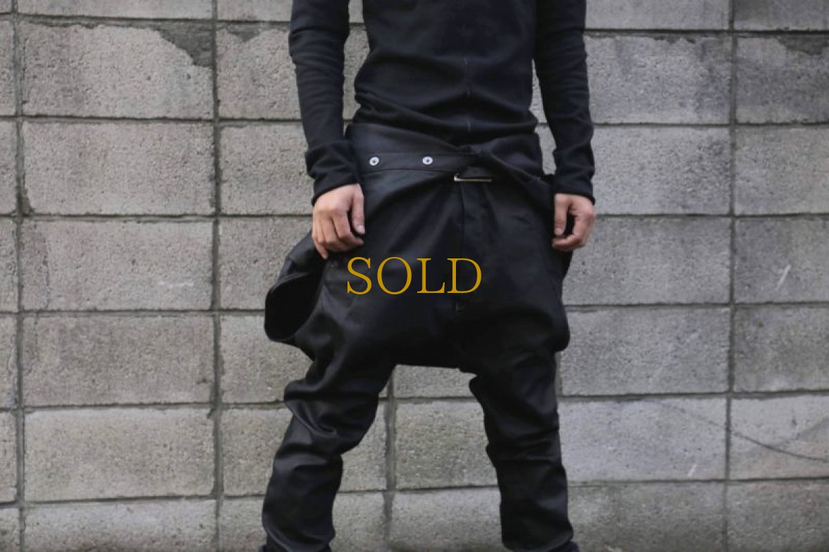 画像18: LINEA_F by incarnation インカネーション / MMXVIII X-6442 Snap button sleeveless jump suits (18)