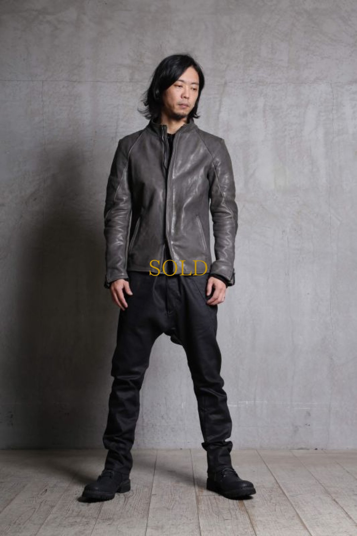 画像14: LINEA_F by incarnation インカネーション /  MMXVIII-41277 Raglan darts shoulder zip front blouson lined (14)