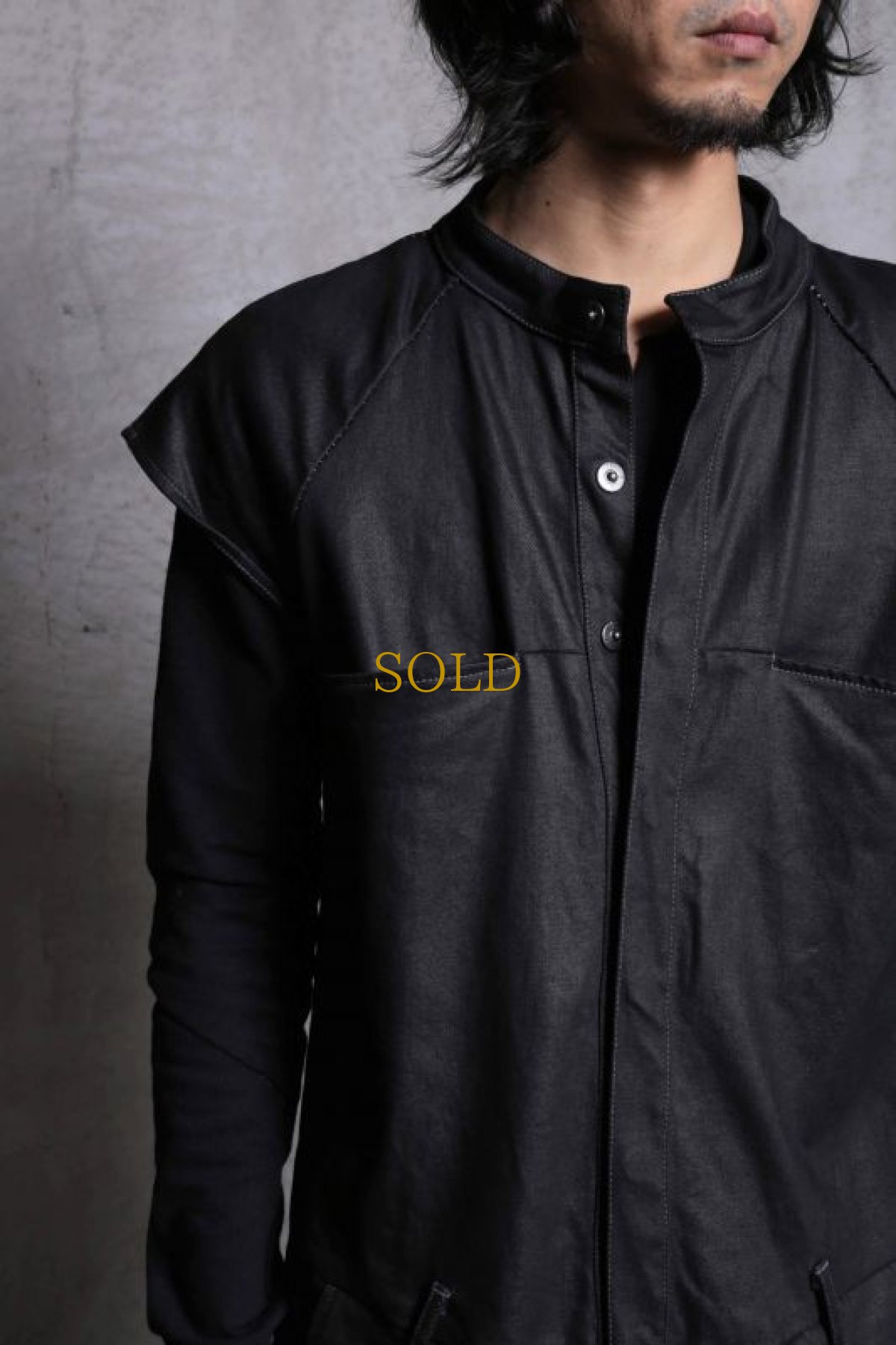 画像7: LINEA_F by incarnation インカネーション / MMXVIII X-6442 Snap button sleeveless jump suits (7)