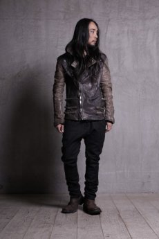 画像16: incarnation / インカネーション /  11811V-41077 HORSE LEATHER W/BREAST MOTO O/P ARMW/POCKET LINED (16)