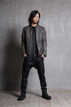 画像15: LINEA_F by incarnation インカネーション /  MMXVIII-41277 Raglan darts shoulder zip front blouson lined (15)